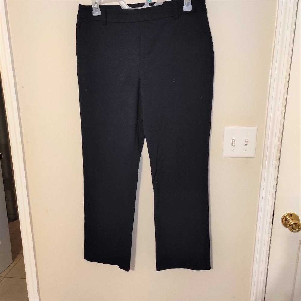 Navy Charter Club bootcut slacks